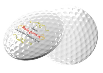 radiergummi golfball